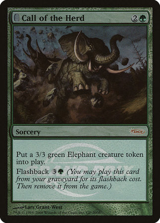 Call of the Herd [Grand Prix Promos] | Arkham Games and Comics