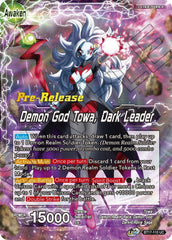 Towa // Demon God Towa, Dark Leader (BT17-110) [Ultimate Squad Prerelease Promos] | Arkham Games and Comics