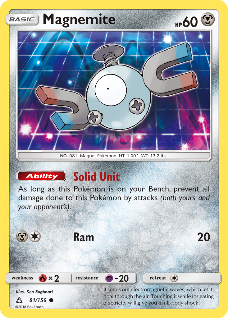 Magnemite (81/156) [Sun & Moon: Ultra Prism] | Arkham Games and Comics