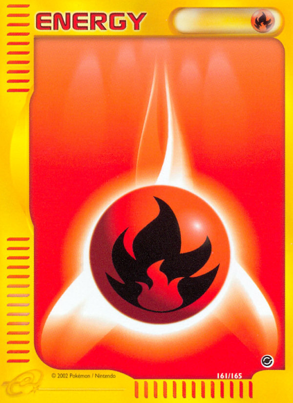 Fire Energy (161/165) [Expedition: Base Set] | Arkham Games and Comics