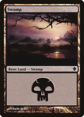 Swamp (346) [Commander 2013] | Arkham Games and Comics