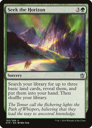 Seek the Horizon [Khans of Tarkir] | Arkham Games and Comics
