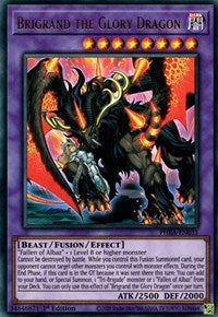 Brigrand the Glory Dragon [PHRA-EN031] Ultra Rare | Arkham Games and Comics