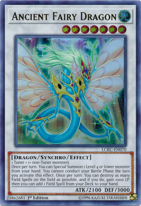 Ancient Fairy Dragon [LCKC-EN070] Ultra Rare | Arkham Games and Comics