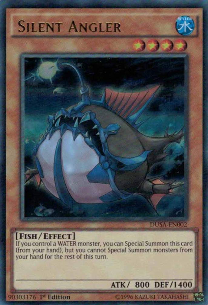 Silent Angler [DUSA-EN002] Ultra Rare | Arkham Games and Comics