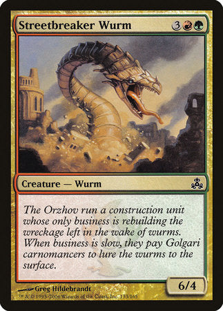 Streetbreaker Wurm [Guildpact] | Arkham Games and Comics