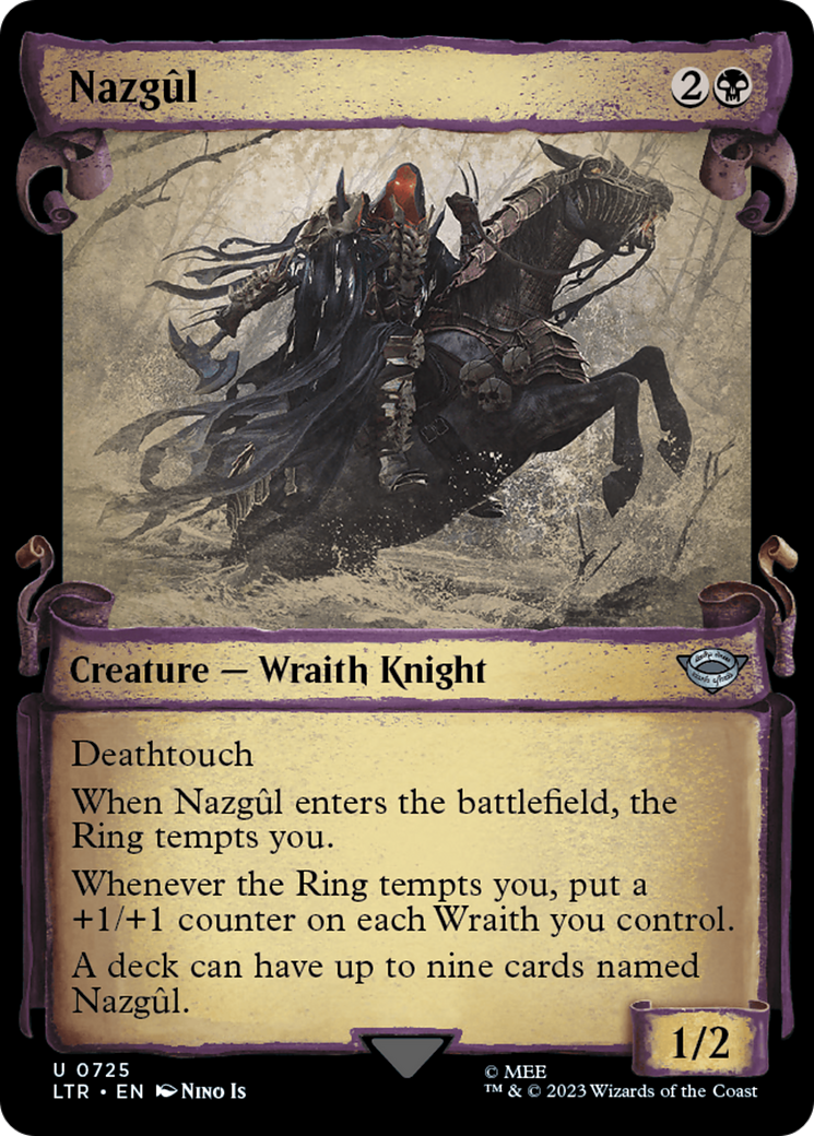 Nazgul (0725) [The Lord of the Rings: Tales of Middle-Earth Showcase Scrolls] | Arkham Games and Comics