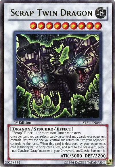 Scrap Twin Dragon [STBL-EN044] Ultra Rare | Arkham Games and Comics