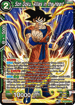 Son Goku, Allies in the Heart (Super Rare) [BT13-071] | Arkham Games and Comics