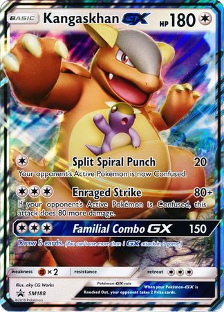 Kangaskhan GX (SM188) (Jumbo Card) [Sun & Moon: Black Star Promos] | Arkham Games and Comics