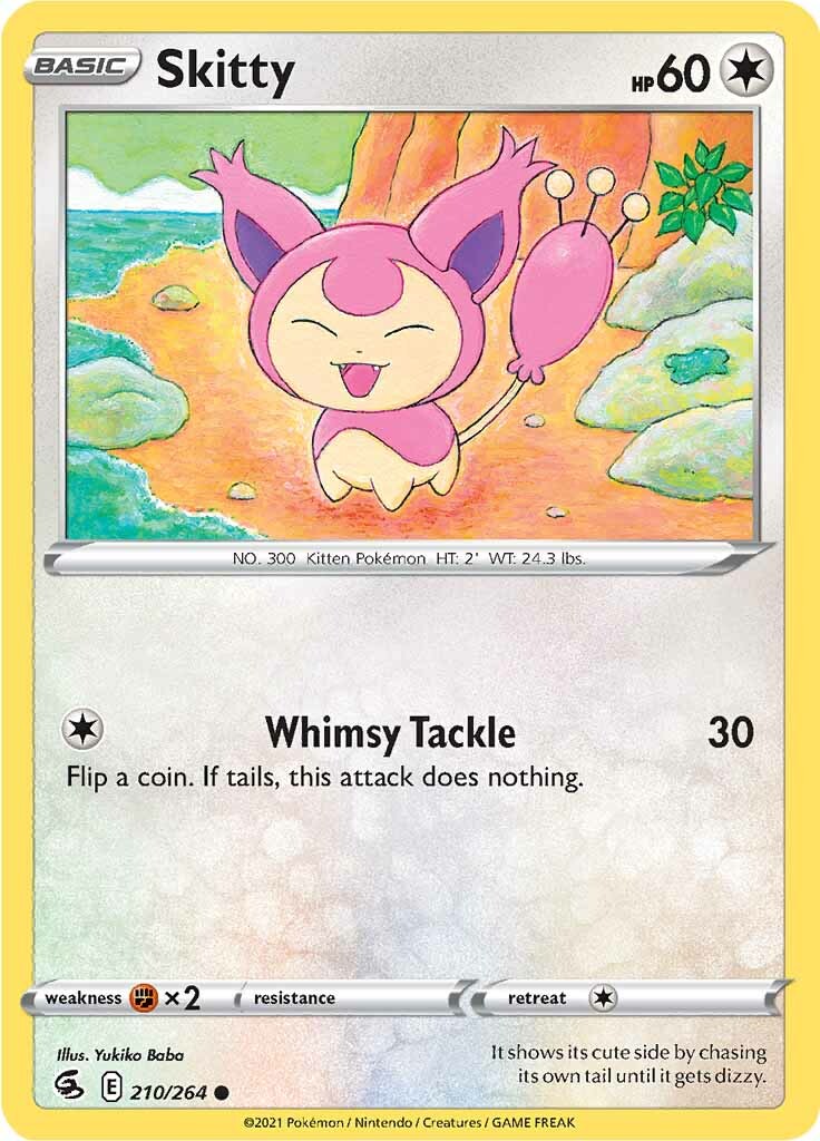 Skitty (210/264) [Sword & Shield: Fusion Strike] | Arkham Games and Comics