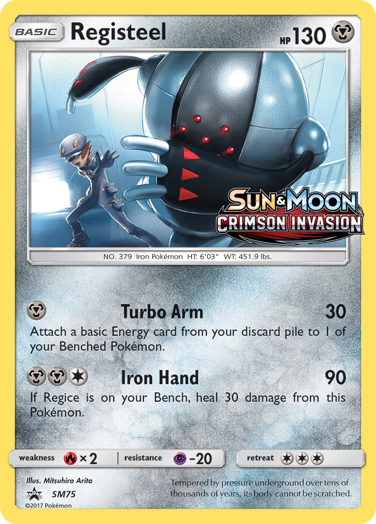 Registeel (SM75) [Sun & Moon: Black Star Promos] | Arkham Games and Comics