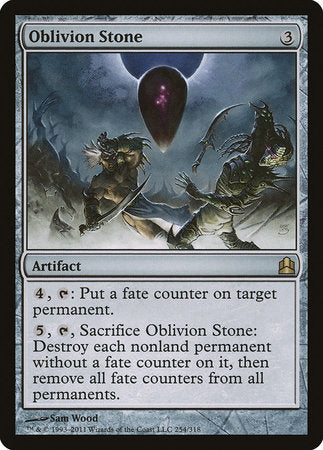 Oblivion Stone [Commander 2011] | Arkham Games and Comics