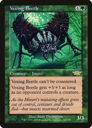 Vexing Beetle [Legions] | Arkham Games and Comics