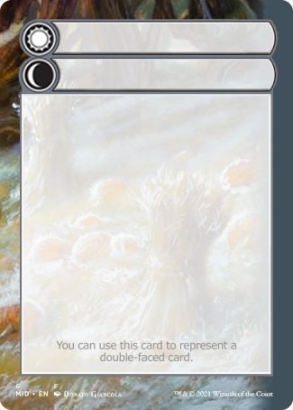 Helper Card (6/9) [Innistrad: Midnight Hunt Tokens] | Arkham Games and Comics