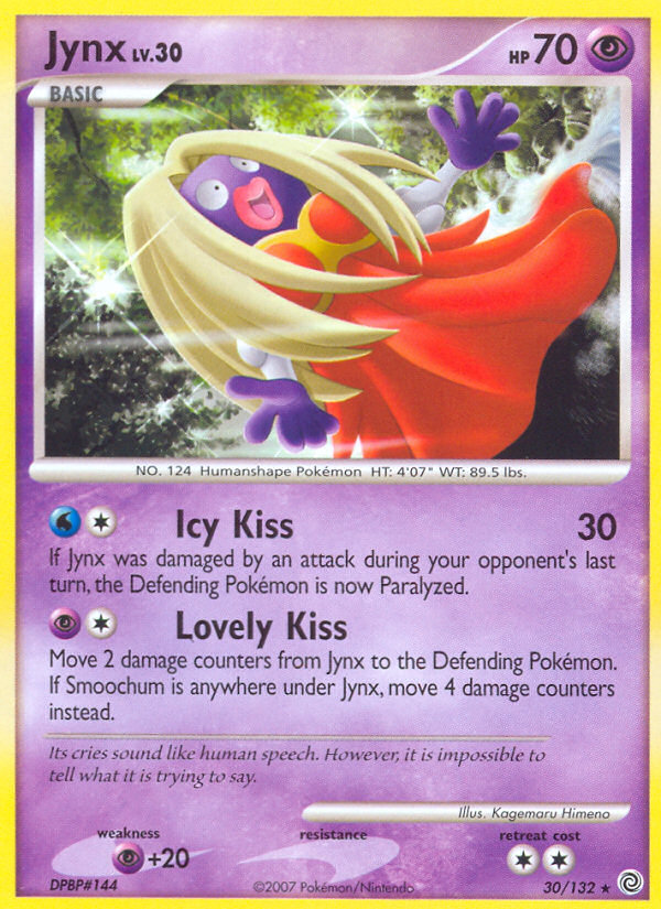 Jynx (30/132) [Diamond & Pearl: Secret Wonders] | Arkham Games and Comics