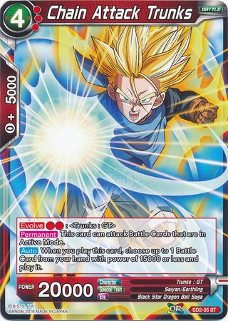 Chain Attack Trunks (Starter Deck - The Extreme Evolution) [SD2-05] | Arkham Games and Comics
