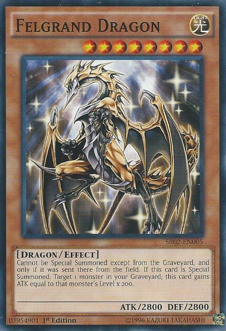 Felgrand Dragon [SR02-EN005] Common | Arkham Games and Comics