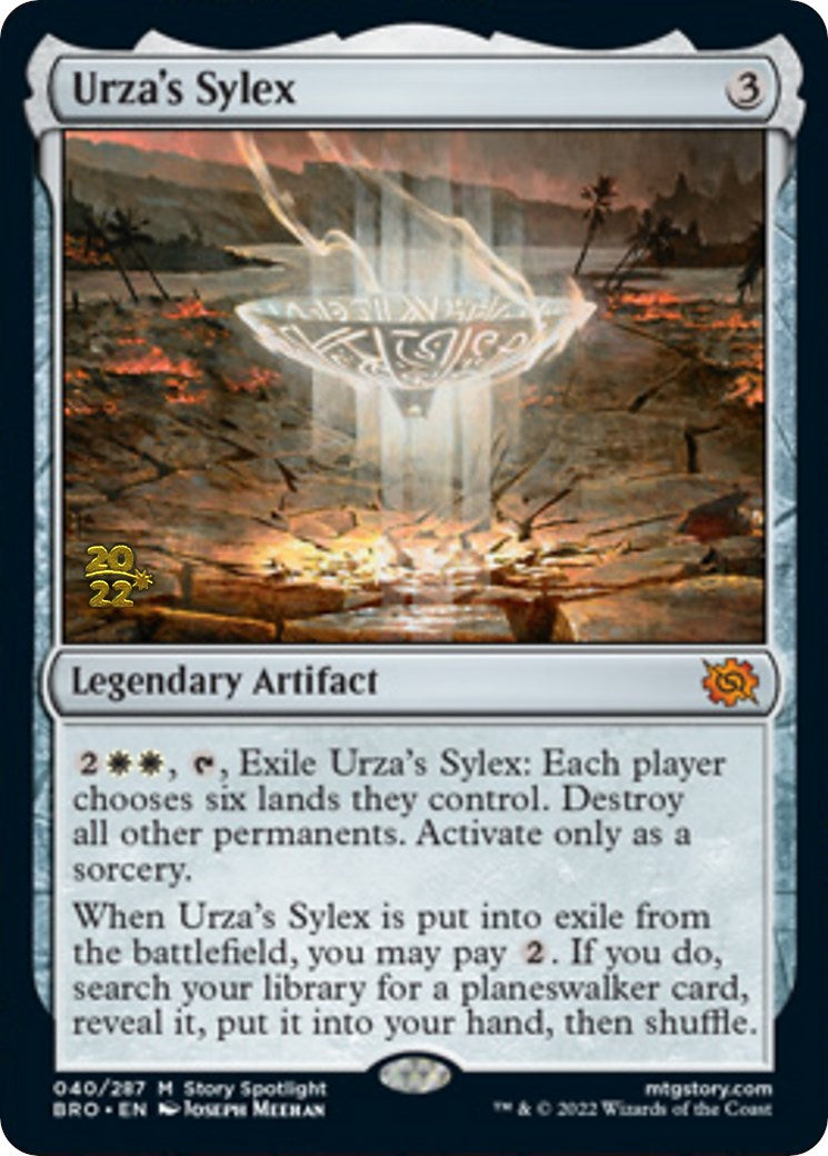 Urza's Sylex [The Brothers' War: Prerelease Promos] | Arkham Games and Comics