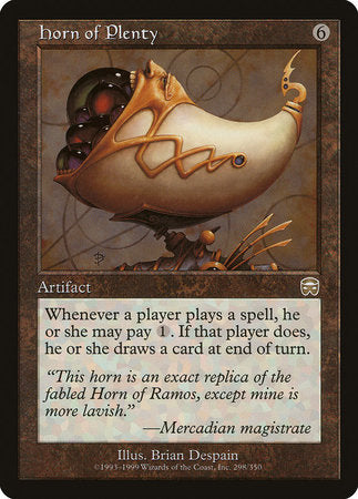 Horn of Plenty [Mercadian Masques] | Arkham Games and Comics