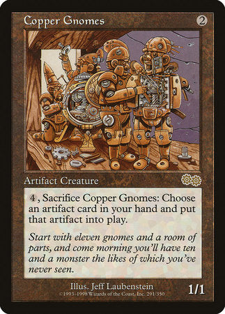 Copper Gnomes [Urza's Saga] | Arkham Games and Comics