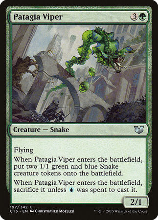 Patagia Viper [Commander 2015] | Arkham Games and Comics