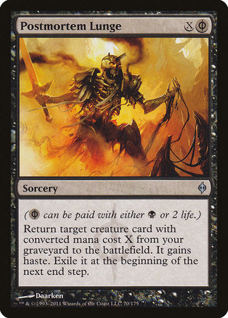 Postmortem Lunge [New Phyrexia] | Arkham Games and Comics