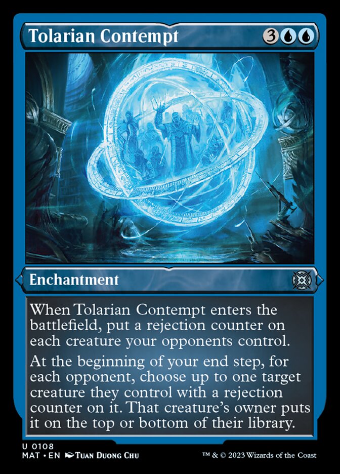 Tolarian Contempt (Foil Etched) [March of the Machine: The Aftermath] | Arkham Games and Comics