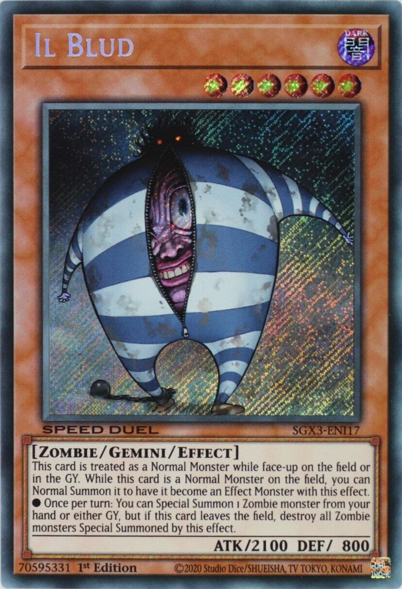 Il Blud [SGX3-ENI17] Secret Rare | Arkham Games and Comics