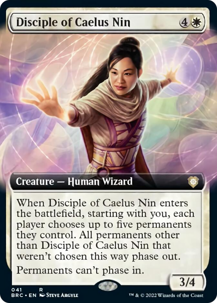 Disciple of Caelus Nin (Extended Art) [The Brothers' War Commander] | Arkham Games and Comics