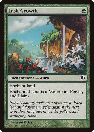 Lush Growth [Shards of Alara] | Arkham Games and Comics
