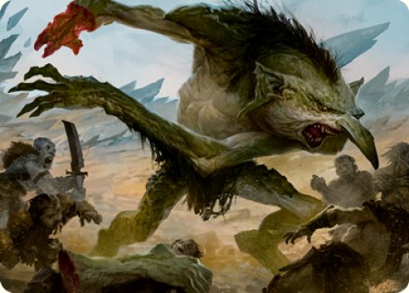 Troll Art Card [Dungeons & Dragons: Adventures in the Forgotten Realms Art Series] | Arkham Games and Comics