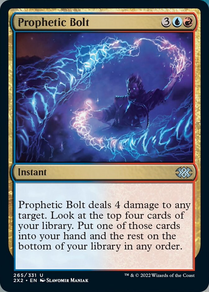 Prophetic Bolt [Double Masters 2022] | Arkham Games and Comics
