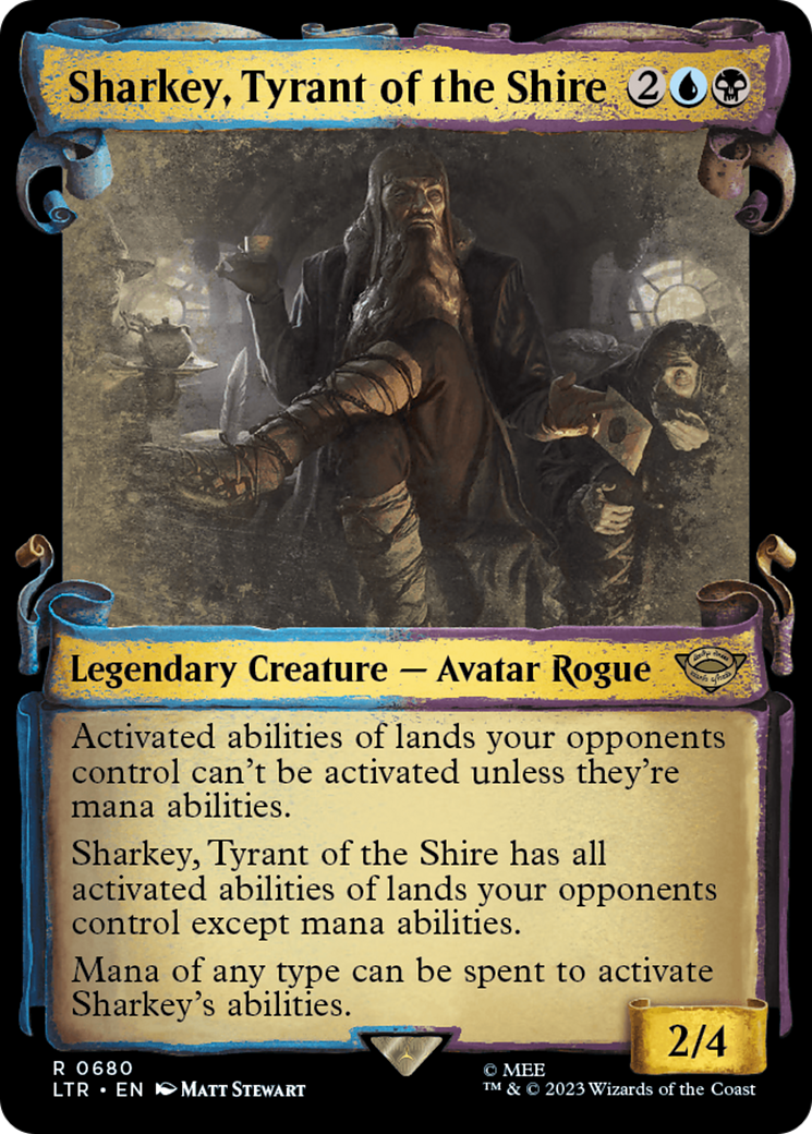 Sharkey, Tyrant of the Shire [The Lord of the Rings: Tales of Middle-Earth Showcase Scrolls] | Arkham Games and Comics