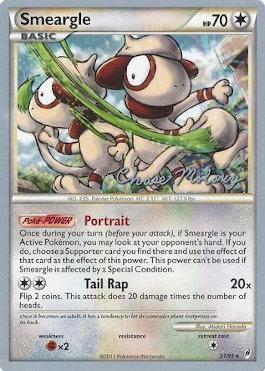 Smeargle (8/90) (Eeltwo - Chase Moloney) [World Championships 2012] | Arkham Games and Comics