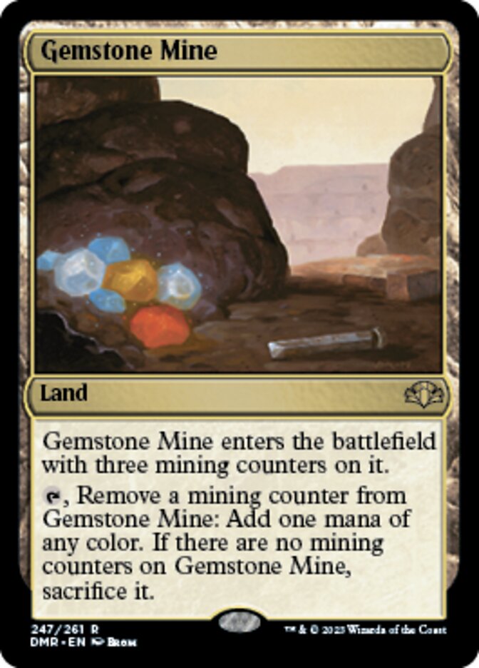Gemstone Mine [Dominaria Remastered] | Arkham Games and Comics