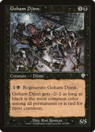 Goham Djinn [Invasion] | Arkham Games and Comics