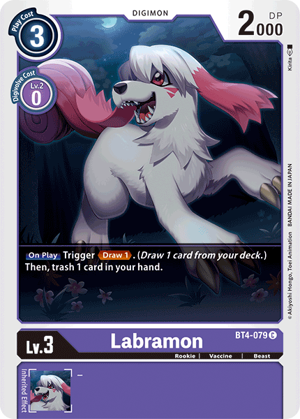 Labramon [BT4-079] [Great Legend] | Arkham Games and Comics