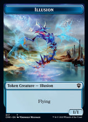 Illusion // Saproling Token [Commander Legends Tokens] | Arkham Games and Comics