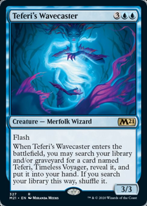 Teferi's Wavecaster [Core Set 2021] | Arkham Games and Comics