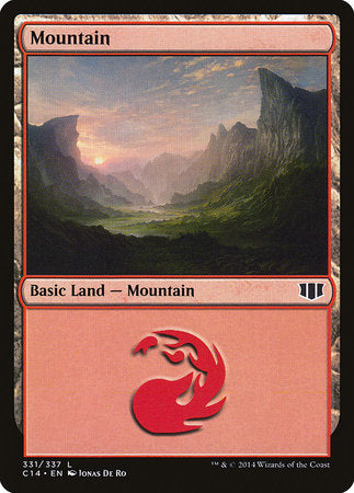 Mountain (331) [Commander 2014] | Arkham Games and Comics