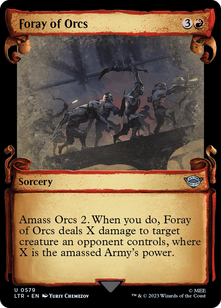 Foray of Orcs [The Lord of the Rings: Tales of Middle-Earth Showcase Scrolls] | Arkham Games and Comics