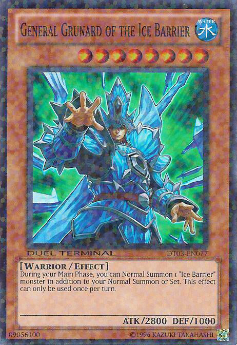 General Grunard of the Ice Barrier [DT03-EN077] Super Rare | Arkham Games and Comics