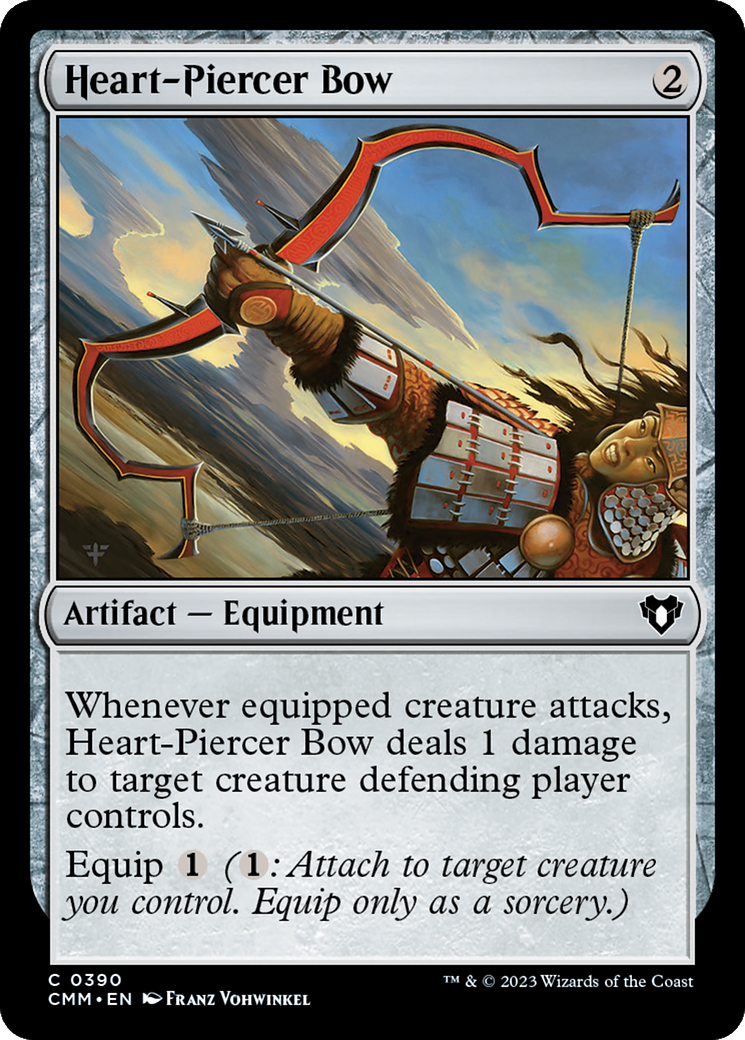 Heart-Piercer Bow [Commander Masters] | Arkham Games and Comics