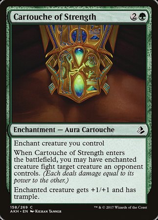 Cartouche of Strength [Amonkhet] | Arkham Games and Comics