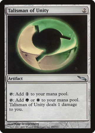 Talisman of Unity [Mirrodin] | Arkham Games and Comics