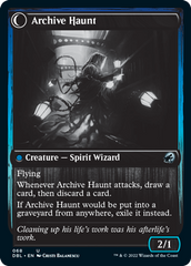 Overwhelmed Archivist // Archive Haunt [Innistrad: Double Feature] | Arkham Games and Comics