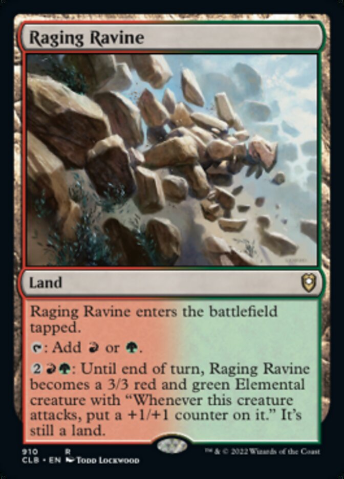 Raging Ravine [Commander Legends: Battle for Baldur's Gate] | Arkham Games and Comics