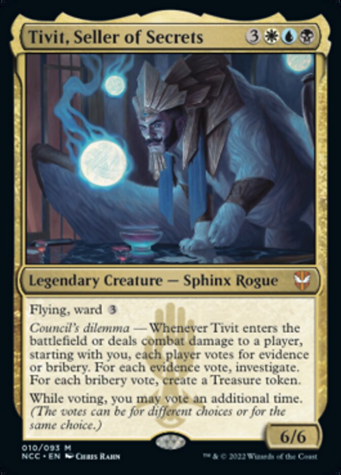 Tivit, Seller of Secrets [Streets of New Capenna Commander] | Arkham Games and Comics