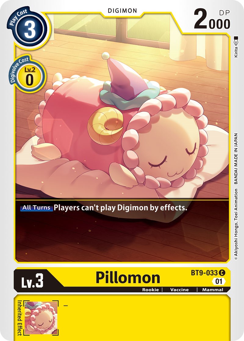 Pillomon [BT9-033] [X Record] | Arkham Games and Comics